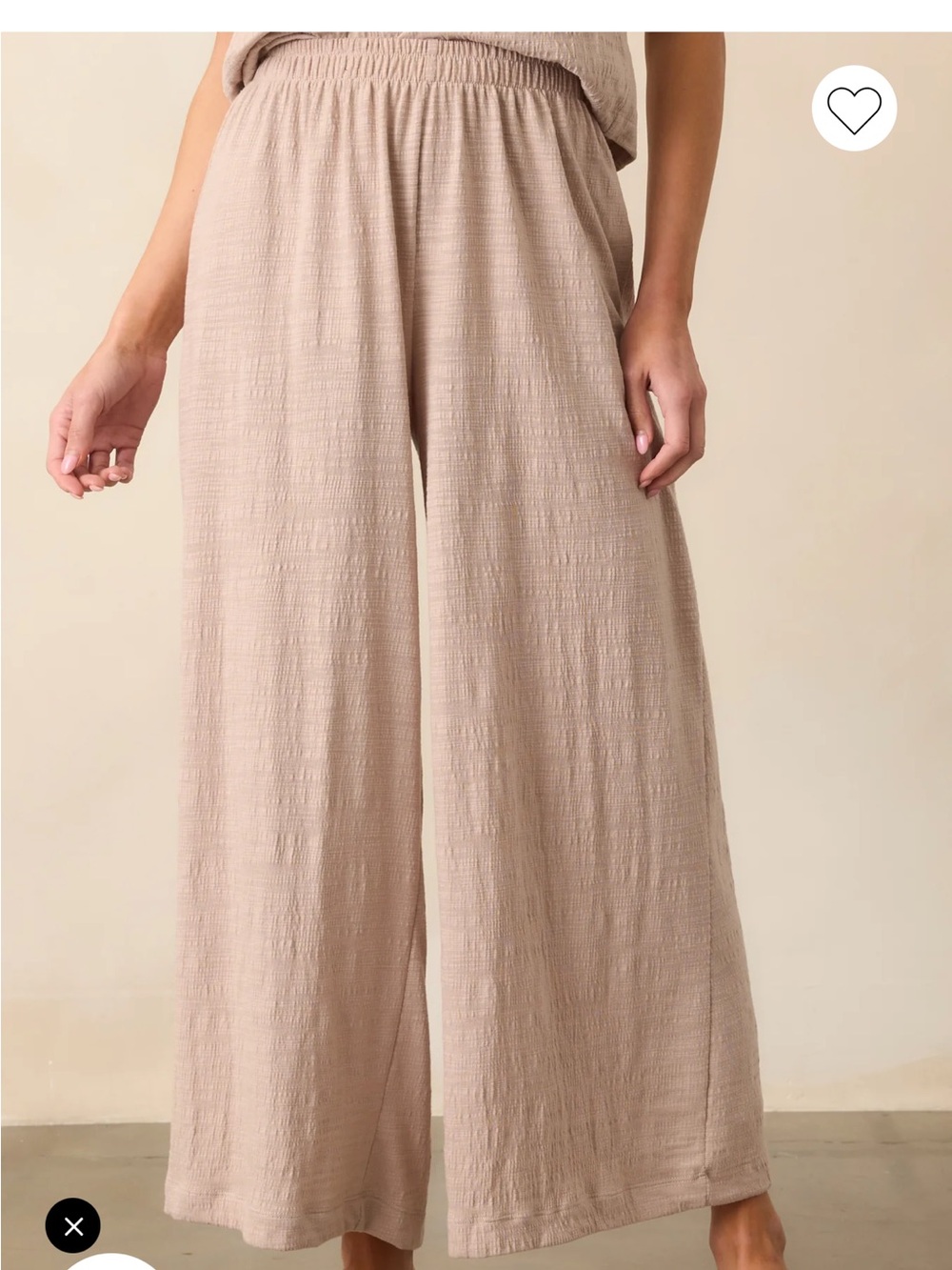 Z SUPPLY PARCHMENT TAUPE SCOUT TEXTURED SLUB PANTS